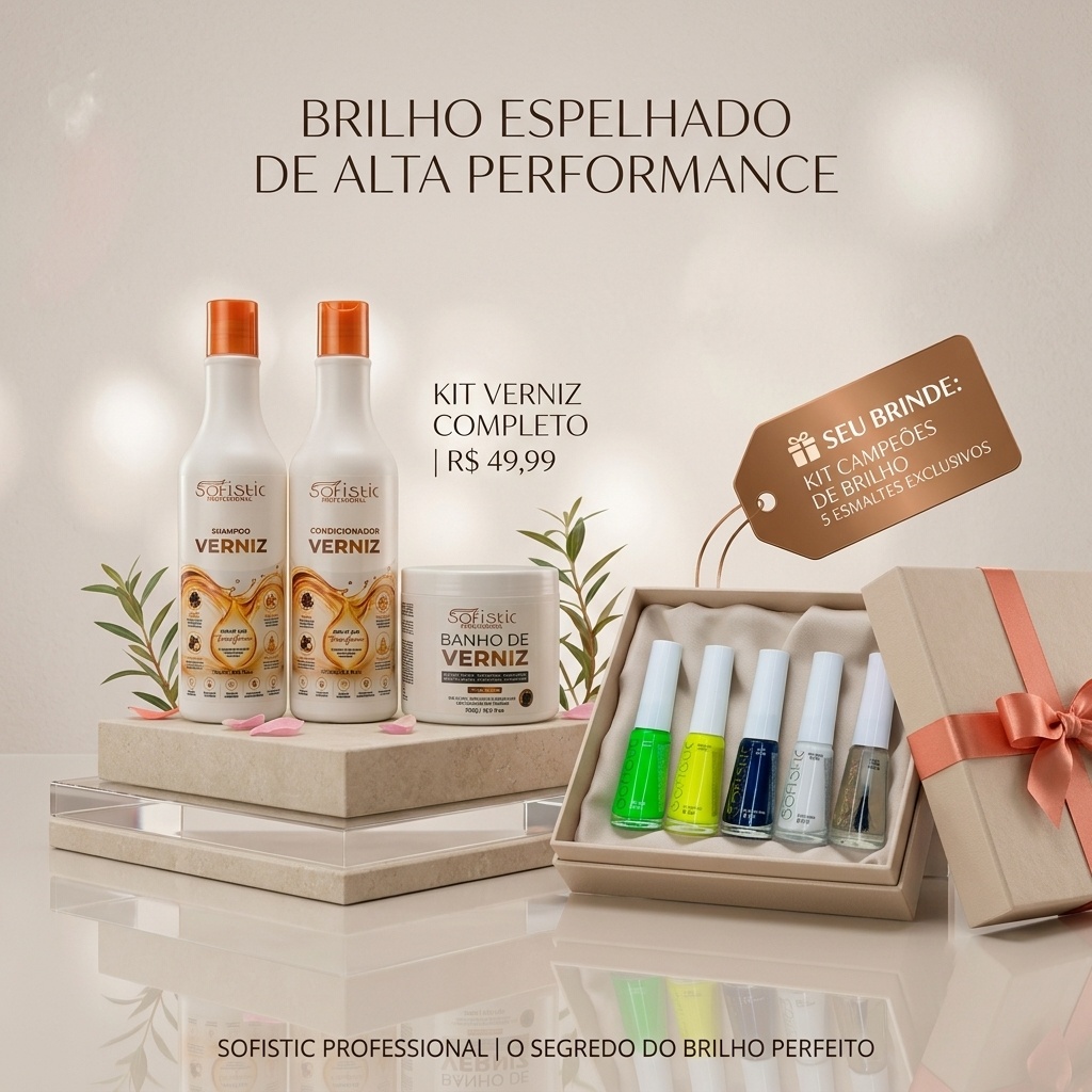 Kit Banho de Verniz